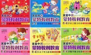 经典特价,热销冠军: 家庭中的蒙特梭利教育丛书（共6册）