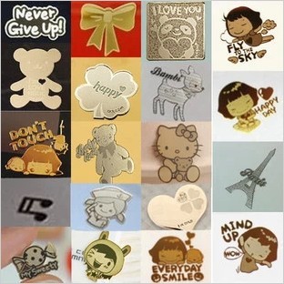Korean cartoon 24K Gold-plated mobile phone Radiation Sticker Computer Stickers|Phone stickers A variety of mobile phone 0.0016in the 3C Digital Accessories, Cell Phone Accessories , Phone Accessories , Phone stickers category - from Buy2taobao.com to provide professional Taobao agent buy service
