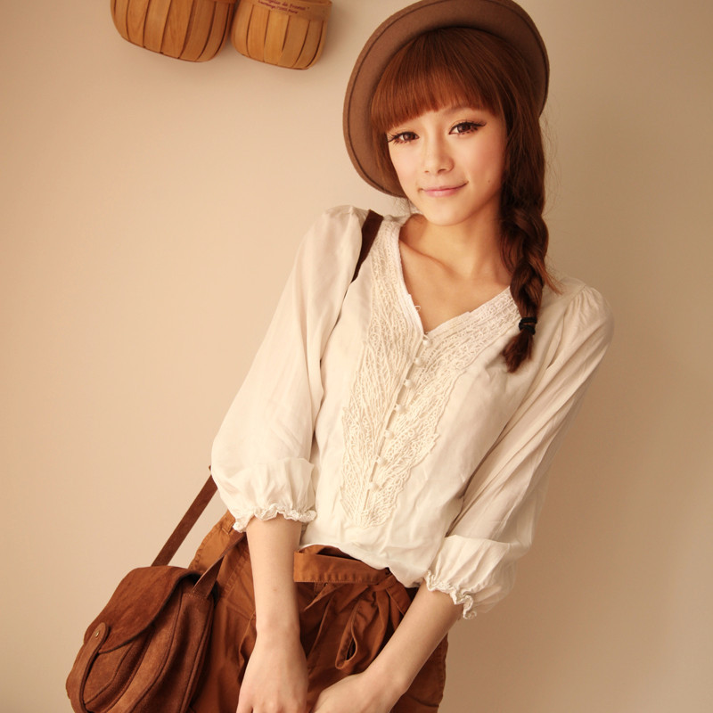 甜美复古小清新树叶...