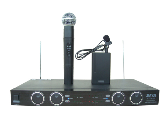 斯雅SIYA SY-7014一拖四V段无线会议麦克风(