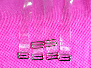 透明肩带钢扣加宽加厚不<em>勒</em>肩内衣肩带隐形带文