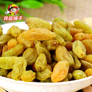  良品铺子 绿香妃葡萄干 新疆吐鲁番特产 蜜饯果干果脯 独立包250g