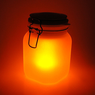 可彩绘阳光罐/瓶 可以吸收存储阳光 防水自动感光创意