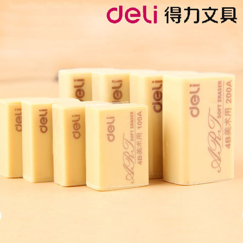 得力橡皮擦 得力 7535 4B橡皮 考试 美术 7534橡皮擦大橡皮在类目 电子词典/电纸书/文化用品, 日常学习用品, 橡皮中 - 来自Buy2taobao.com提供专业的淘宝代购服务