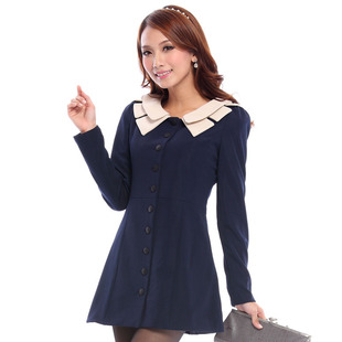  新款秋装女式风衣女外套春秋冬中长款韩版修身风衣外套