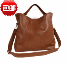 2012冲冠包邮热卖 麦包包同款 WPKDS正品 真皮 手提斜挎女包 韩版