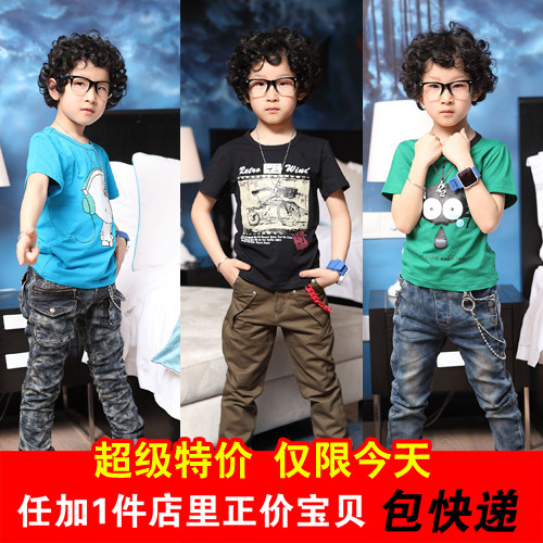 限时 折扣 贝卡 酷 童装 夏装 2012 新款 儿童 短袖 t 恤 韩 版 