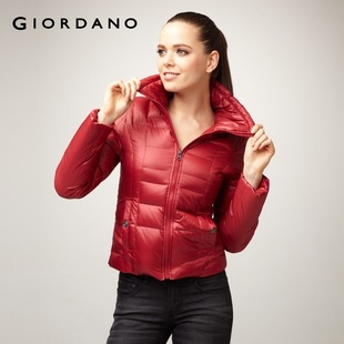 2012 Giordano 01371531 collar skinny slender waist down jacket, coat dress qingnuan
