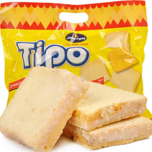  进口零食 进口越南 tipo面包干美味吐司饼干300g