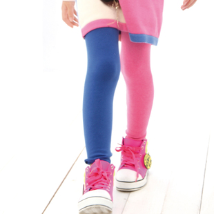  韩版童装女童打底裤AB版秋冬装新款原创儿童打底裤棉童裤长裤