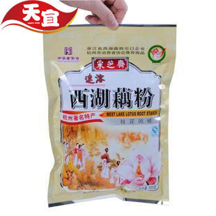  26省包邮 杭州特产 采芝斋 西湖藕粉 中华老字号 独立包装 桂花味