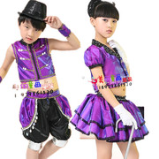 2022六一儿童表演服幼儿舞蹈服装小荷风采大眼睛爵士舞表演服装女