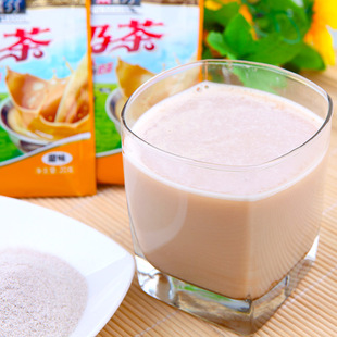  3袋包邮 蒙亮内蒙古特产 速溶袋装 甜味香米奶茶粉 休闲零食 400g