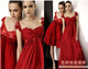芭纱丝格 热卖惊艳红色组合经典晚装