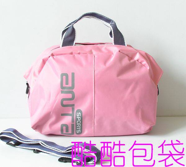 【双皇冠】536A安踏anta粉色手提斜挎包手提包女包贝壳包<span class=H>运动包</span>