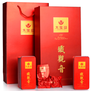  铁观音 浓香 特级 安溪铁观音 乌龙茶 春茶 新茶 茶叶礼盒高档装