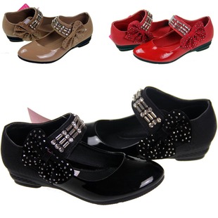 女童鞋最新款儿童单鞋春款时尚女童韩版公主鞋