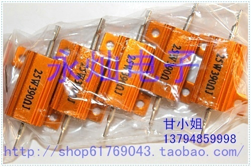 永燦電子:RX24黃金鋁殼電阻25W390R大功率鋁外殼電阻各阻值齊全.在類目 3C數碼配件, 電子元器件市場, 電子元件, 其它元器件中 - 來自Buy2taobao.com提供專業的淘寶代購服務