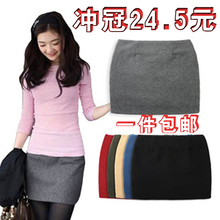 2011新款短裙秋冬裙半身裙A字裙毛呢裙子打底裙花苞裙女包臀裙