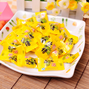  零食喜糖果 宏源陈皮糖桔糖童年记忆 355g/袋 3袋包邮  特价