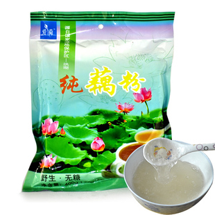  爱荷藕粉 洪湖 纯 红莲藕藕粉 湖北特产生态藕粉400克