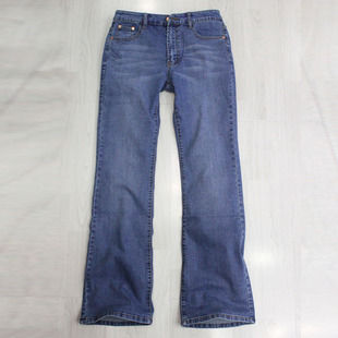 精品男士喇叭裤微喇叭裤牛仔长裤牛仔喇叭裤中