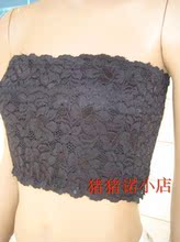 厂家直销 双层设计实拍 衣橱必备甜美百搭弹性蕾丝抹胸 裹胸