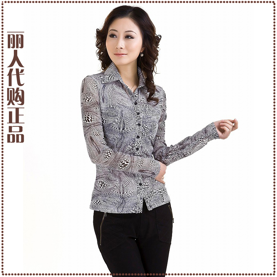 <em>哥弟</em>/阿玛施<em>女装</em>专柜正品 2012夏装新款长袖衬