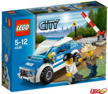 金冠 专柜正品 LEGO 乐高拼装积木玩具 4436 城市系列 巡逻车