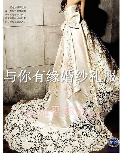 苏州高档拖尾婚纱礼服 结婚季高档车骨镂空复古大拖尾婚纱绑带可退换 苏州高档拖尾婚纱礼服 结婚季高档车骨镂空复古大拖尾婚纱绑带可退换