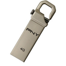 双金冠 必恩威 PNY 虎克盘 4G U盘 金属外壳 正品行货
