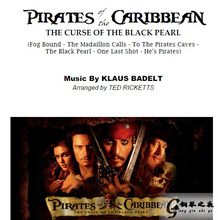 电影《加勒比海盗Pirates of The Caribbean》管弦乐队总谱6首