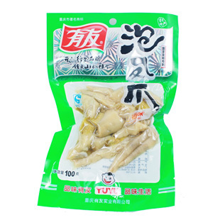  重庆特产 有友YUYU 泡椒凤爪 100g  泡椒爪 疯狂热卖