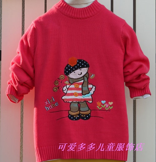 儿童<em>毛衣</em>,特价5折<em>小猪班纳</em>专柜正品09冬款<em>女童</em>