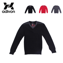 adivon 阿迪王 时尚男子V领毛衣 A18501运动服
