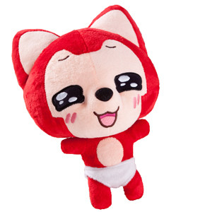 ABeaver / plush toy / A raccoon doll 