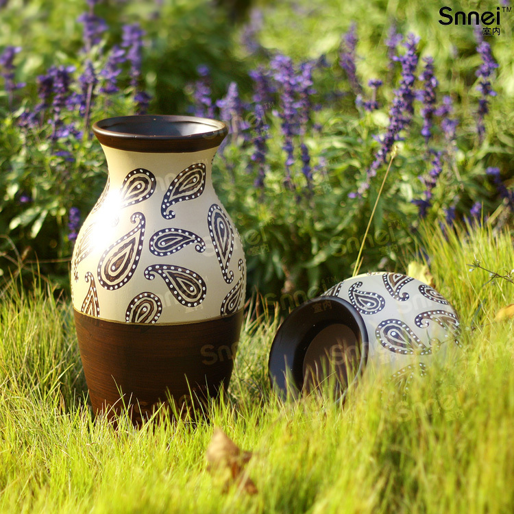 古韵陶瓷花瓶 仿古瓷器花器 欧式古典花瓶 复古地中海工艺品 古韵陶瓷花瓶 仿古瓷器花器 欧式古典花瓶 复古地中海工艺品