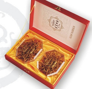  李良济 冬虫夏草 中华老字号 礼盒装王中王50g*2 虫草