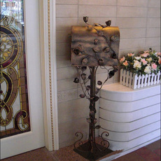 короб Кованого железа открытый ящик почтовый