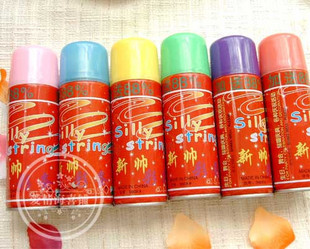  艾唯一结婚必备 婚庆用品狂乐彩带/彩条/圣诞彩带 彩喷