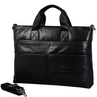  头层牛皮包 男士手提包商务男包 真皮英伦包 公文包 单肩包斜挎包