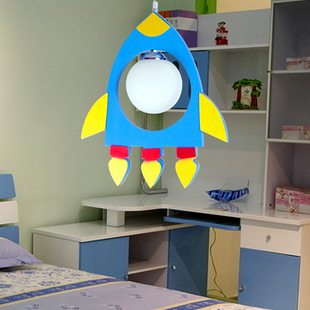 Children's creative cartoon chandelier lamp bedroom lamp warm bedroom children's room lighting lift lamp 5,011