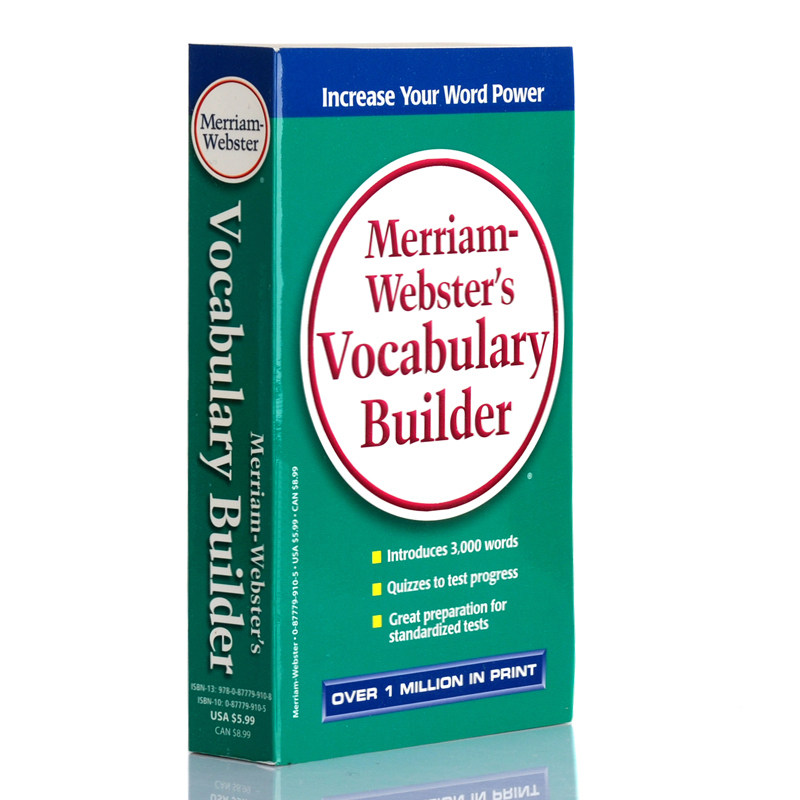 原版Merriam-Webster&rsquo;s Vocabulary Builder 韦氏扩展词典2010版