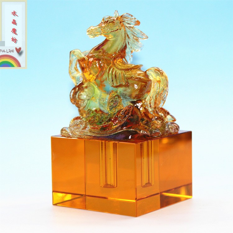 生肖马水晶琉璃玉玺 宝宝纪念用品胎毛章diy 富贵如意马年胎发章在类目 玩具/童车/益智/积木/模型, 宝宝纪念品/个性产品, 胎毛章中 - 来自Buy2taobao.com提供专业的淘宝代购服务