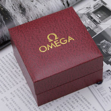 OMEGA Omega relojes cuadrado rojo caja