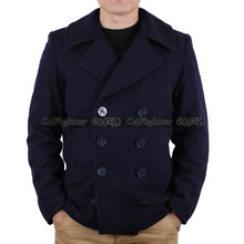 ��C4���⡿��Ʒ������ALPHA pea coat���亣������ ��˳�� �ֻ�