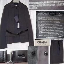 淘宝网[蓝衣坊]特价 意大利产PRADA职业套装(配PRADA牛皮皮带)