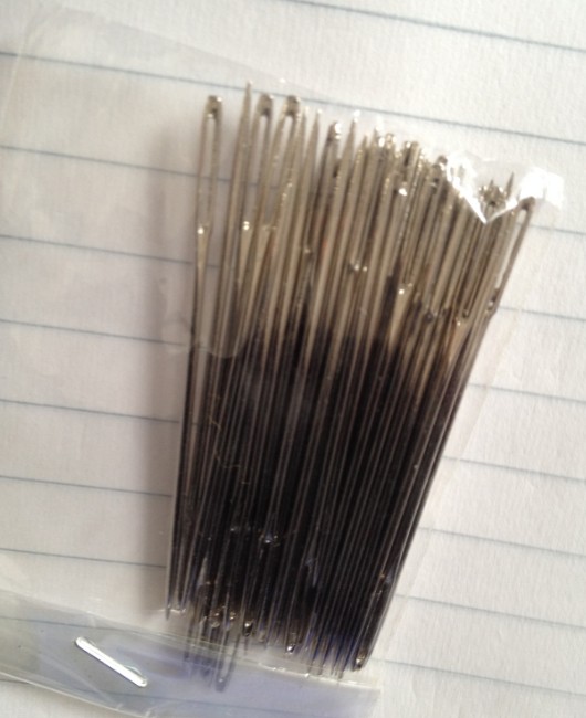 苏绣缝合专用绣花针(不锈钢)单根价格 大头针 可缝补棉被衣服在类目 居家布艺, 十字绣及工具配件, 十字绣工具, 绣针中 - 来自Buy2taobao.com提供专业的淘宝代购服务