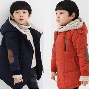  儿童装男童秋冬装棉衣外套中小童斜拉链韩版时尚棉服棉袄特价包邮