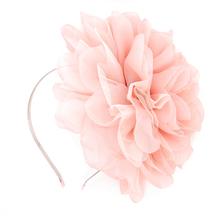  [千色新娘]梦幻雪纺花朵发箍头花 韩式发饰头饰结婚头花礼服配饰